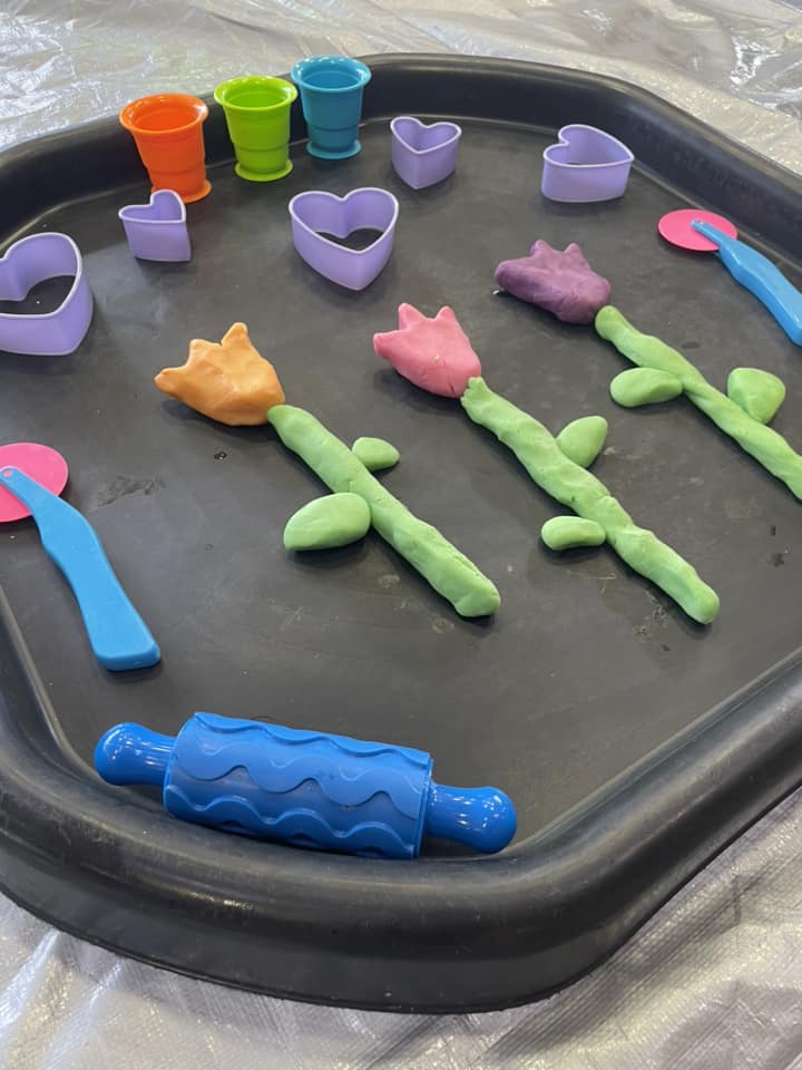 Valentine's Day Tuff Tray Ideas