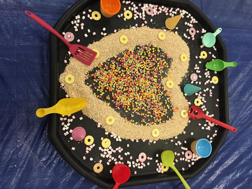 Valentine's Day Tuff Tray Ideas