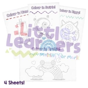 The Mark Makers Colouring Sheets