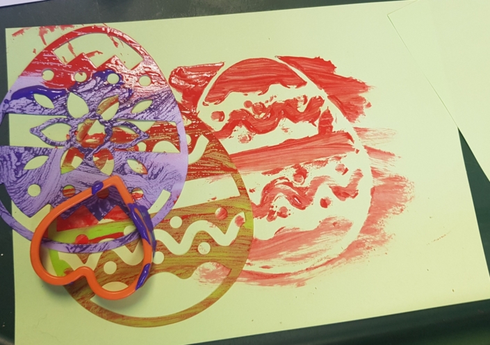 Easter egg Paint Print