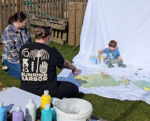 Northampton based photographer at the Little Learners event