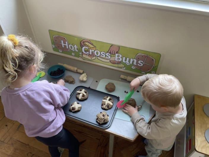 Hot Cross Buns at Little Learners Winchester