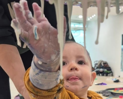 Oobleck for messy play